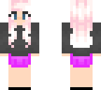 cute pink and gray girl