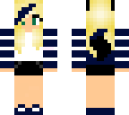 dark blue outfit
