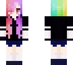 edited rainbow girl