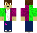 lime green and purple guy