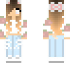normal teen girl with rose top