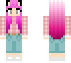 pink cat girl skin