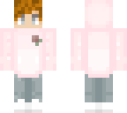 pink hoodie boy version 2 with brown hair