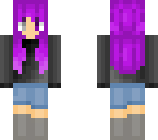 purple hair