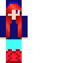 red hoodie girl