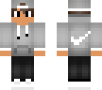white nike boy