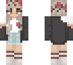 blonde with flowercrown