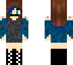 blue girl