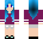 blue hair