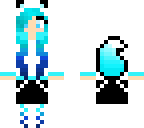 blue wolf girl