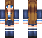 brunet anime girl