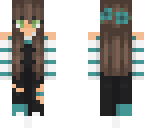 cyan stripes