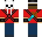 edit of skull mask dude