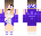 purple cute skin