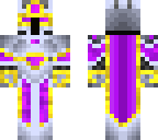 purple gold knight