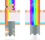 rainbow hair
