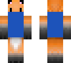 fox with blue stuff