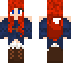 ginger wolf blue dress