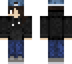 hoodie girl with cap
