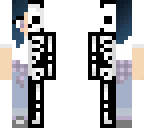 pastel skeleton