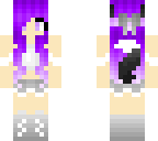 purple wolf girl