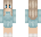 sky blue dress