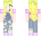 pastel overalls