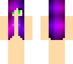 pink to purple ombre girl hair base