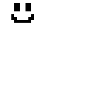 spooky white smile