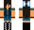 a blue aphmau