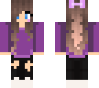 purple girl