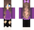 purple girl