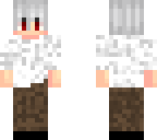 white haired male