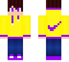 yellow and purple nike teen