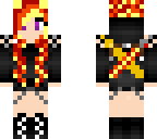 fire swordsgirl