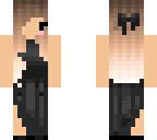 kawaii black dress girl