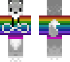 rainbow wolf hoodie