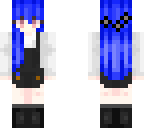 cute blue girl