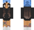 girl with stitch hat