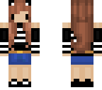 panda girl minecraft skin