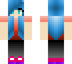 blue girl