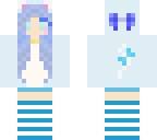 blue kitty sweater
