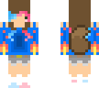 blue shirt
