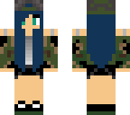darkblue armee girl