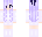 kawaii purple girl