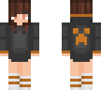 minecraft - creeper girl gamer