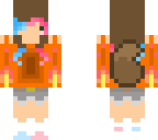 orange shirt