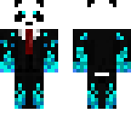 panda in suit