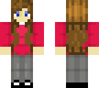 pink hoodie girl