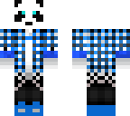 the same panda with blue eyes